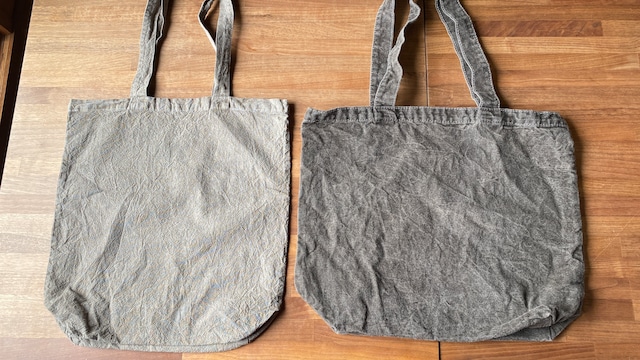 コーヒー染めトート