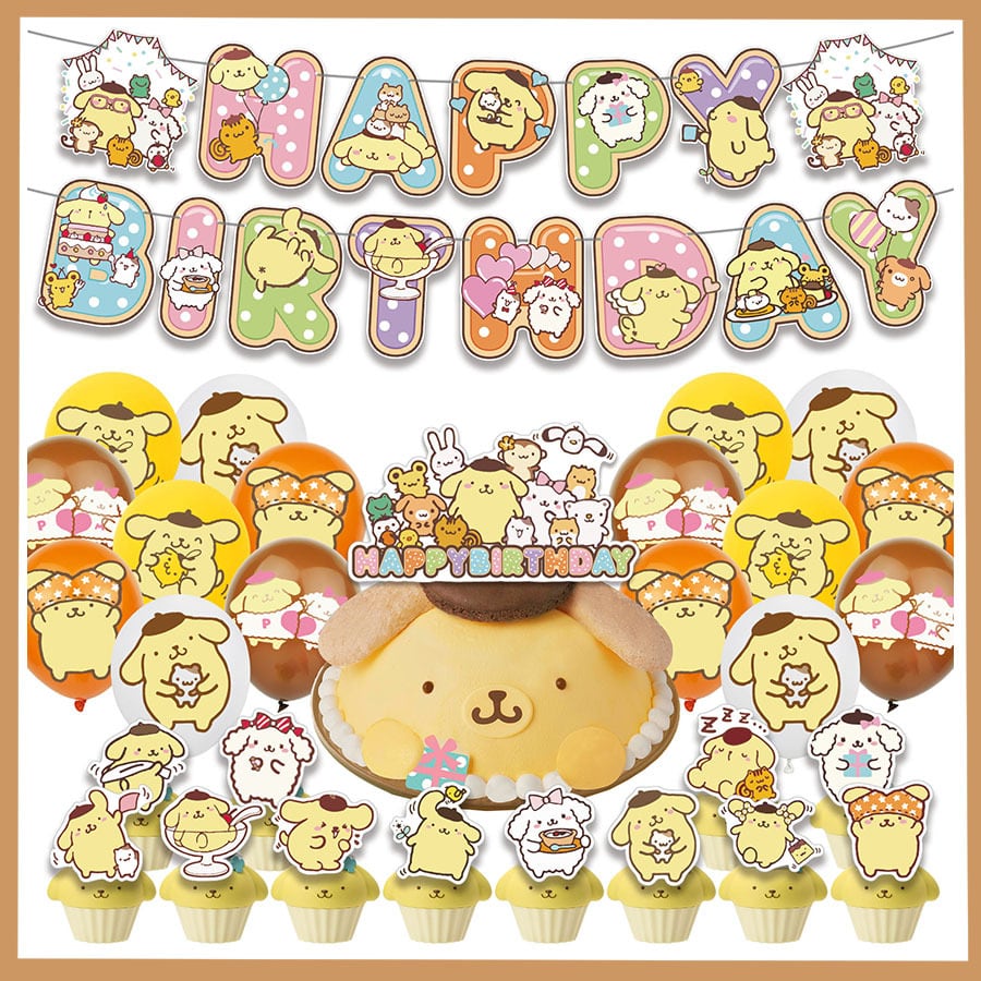 超豪華 ポムポムプリン 風船 バルーン 飾り付け パーティー 子供会 89