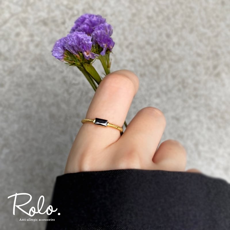 ブラックオニキスリング シルバー925 | Roloshop BASE店 ブラックオニキスリング シルバー925 | Roloshop BASE店