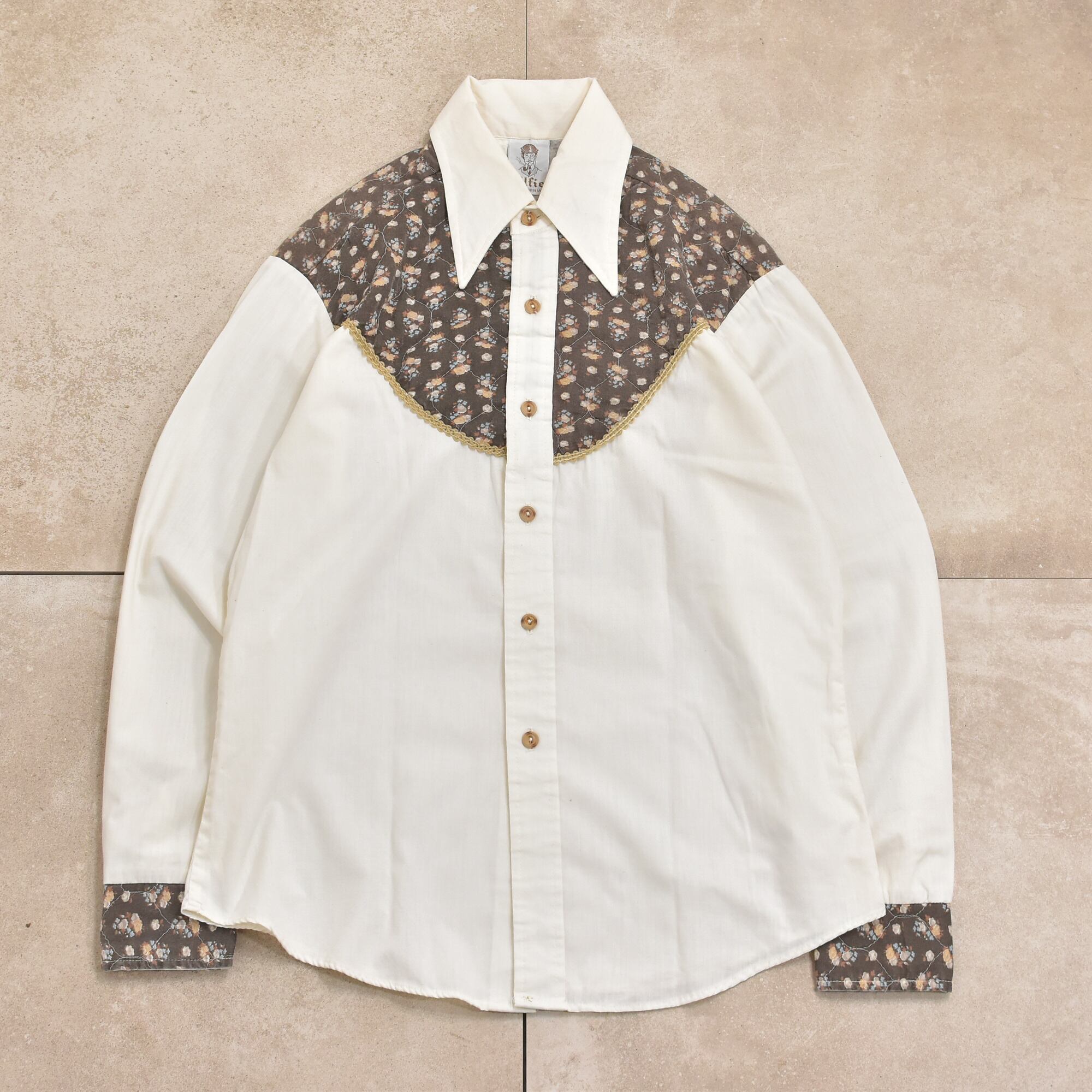 70s Alfie CALIFORNIA design shirt | 古着屋 grin days memory 【公式