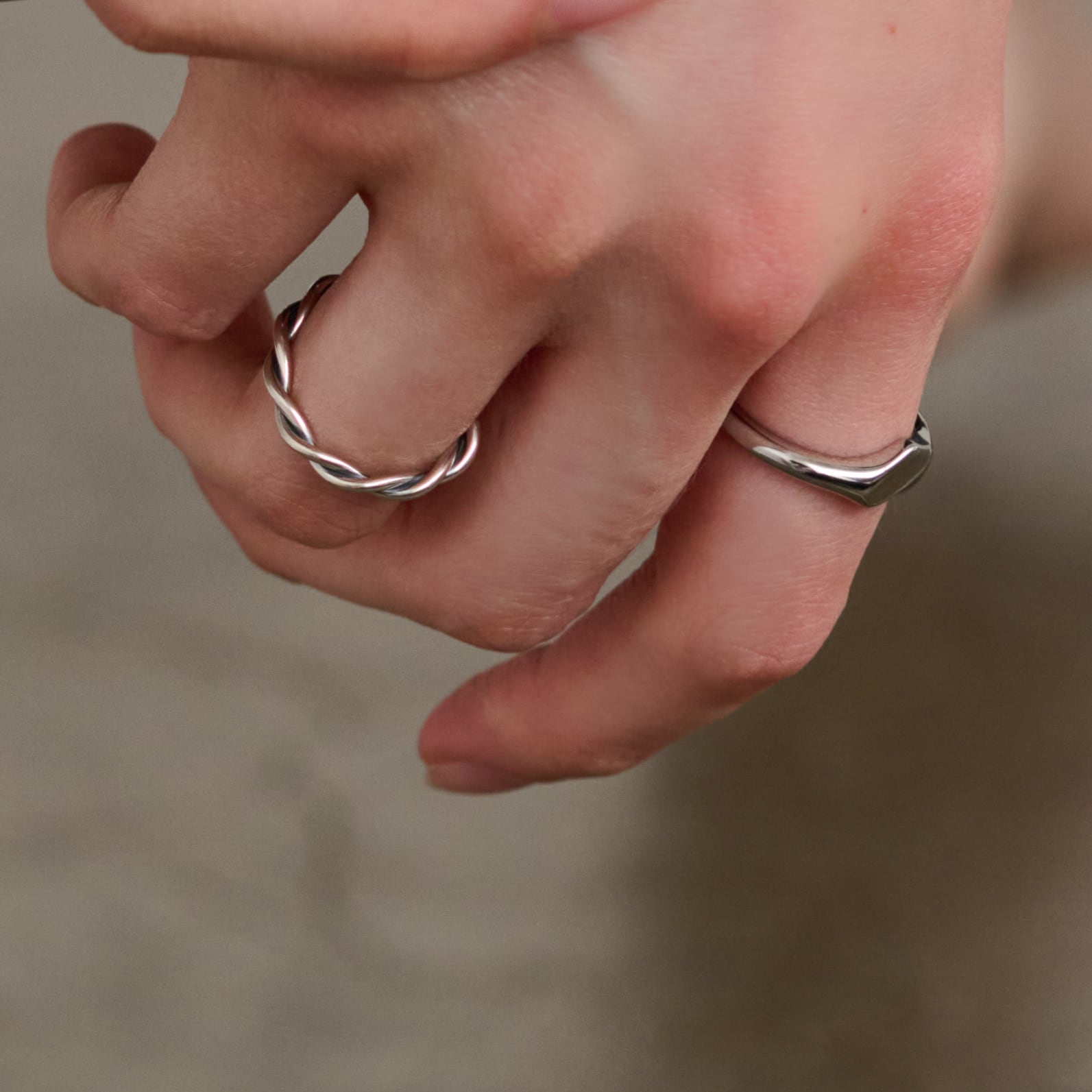 silver925 ツイスト リング | RIN. accessory ｜ステンレス・silver925