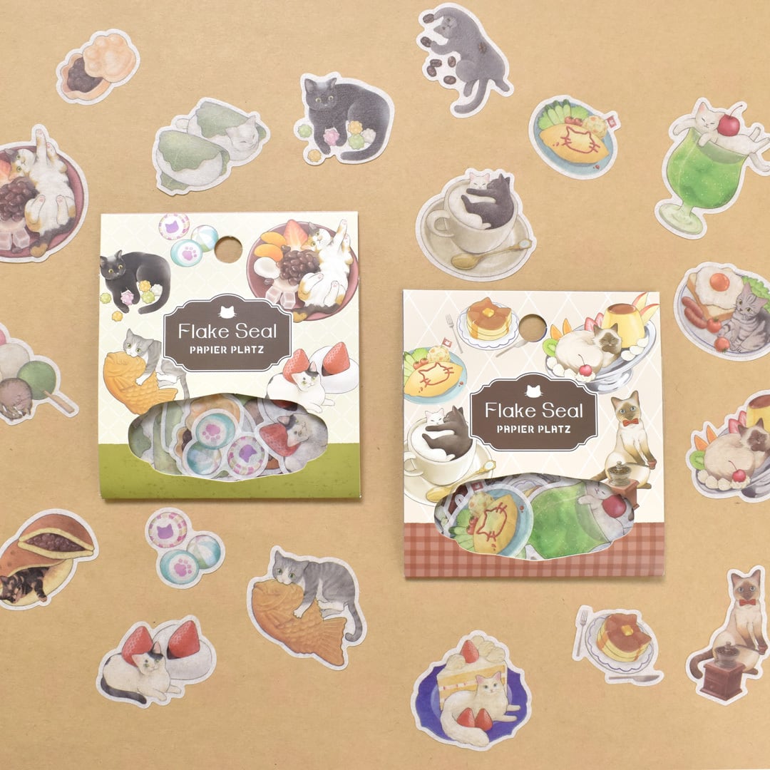 Natsunoka フレークシール | パピアプラッツBASE店