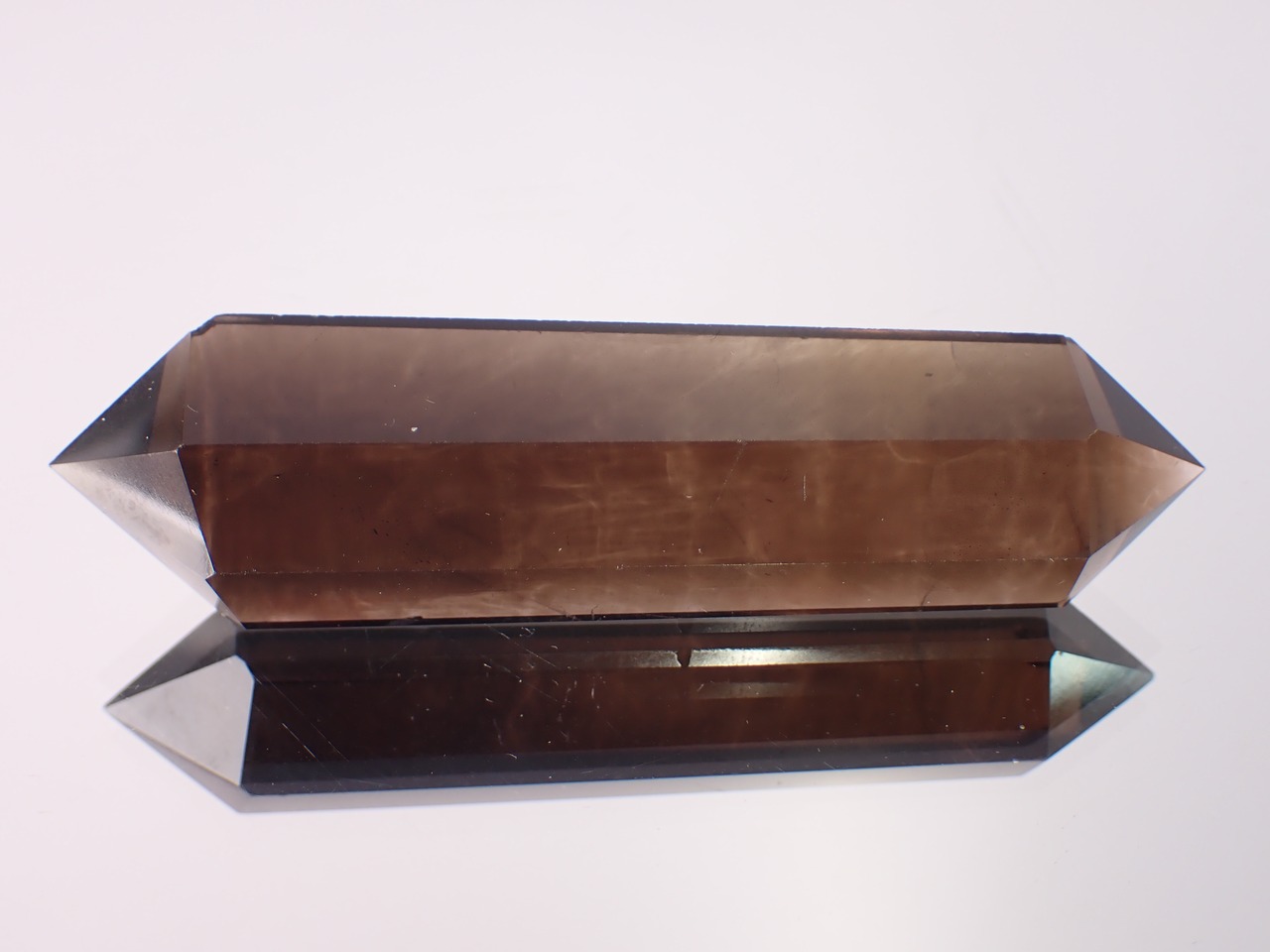 スモーキークォーツ　ダブルポイント　27.7g　[D1-128]