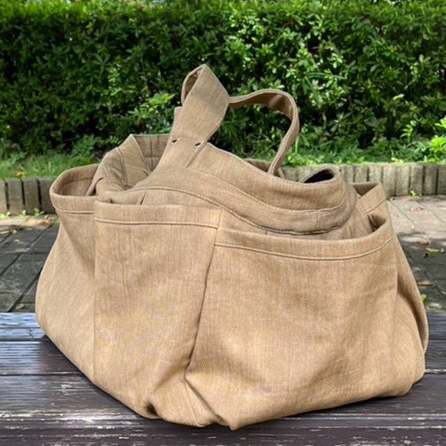 ...&デハロナキャリーバッグ　natural　メッシュ無し（Ｌ）他1点おまとめ便