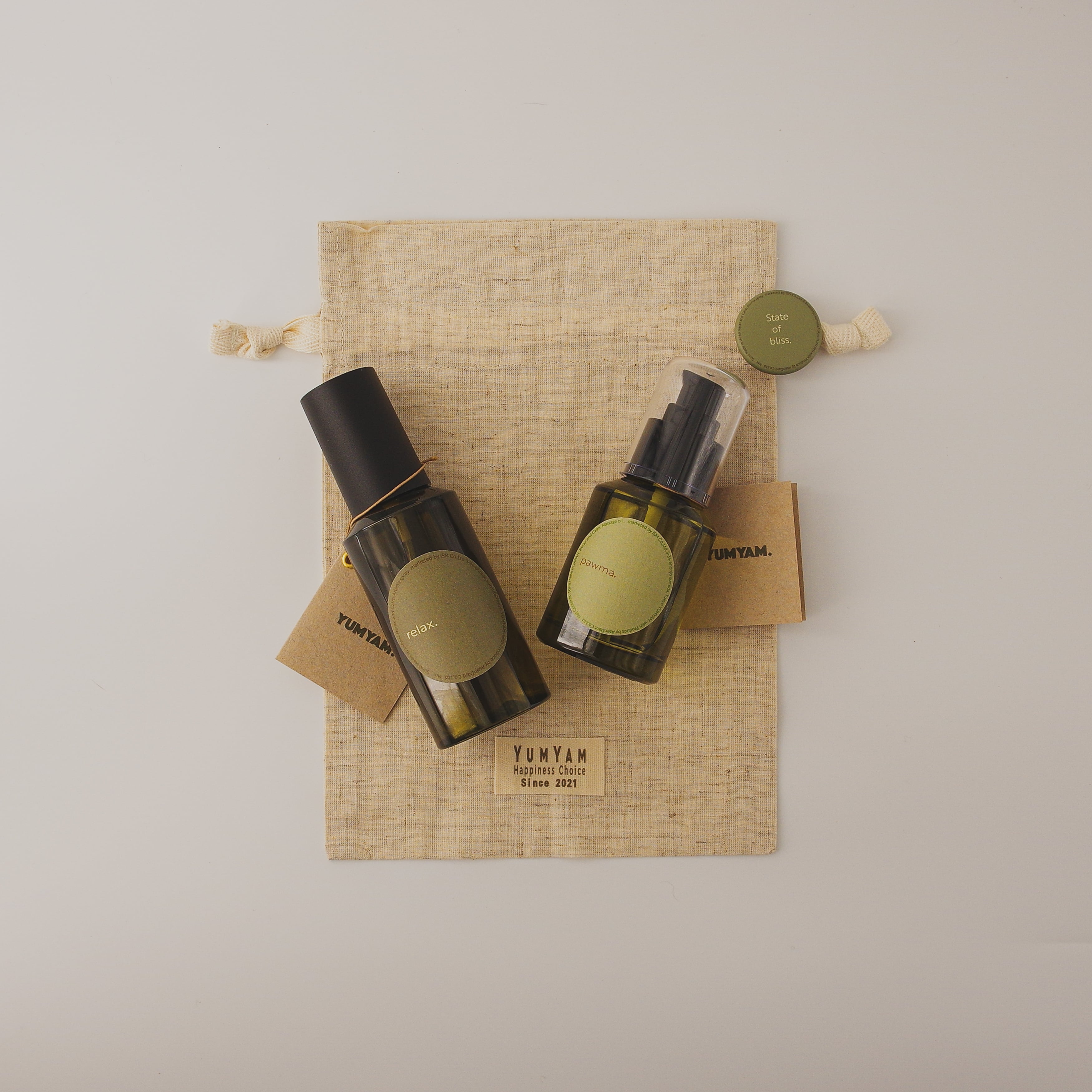 relax spray + pawma oil SET | YUMYAM.