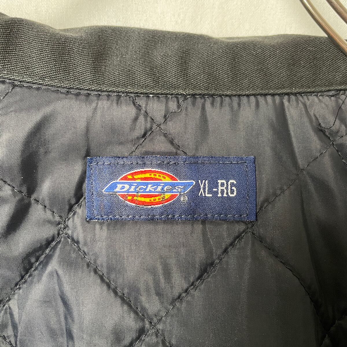 デッキーズジップアップジャケット　中国製　ビックシルエット　黒　XL