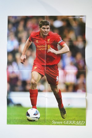 スティーブン・ジェラード/マルコ・ロイス|サッカーポスター 大判|2010年代 B2サイズ(約728×515mm)