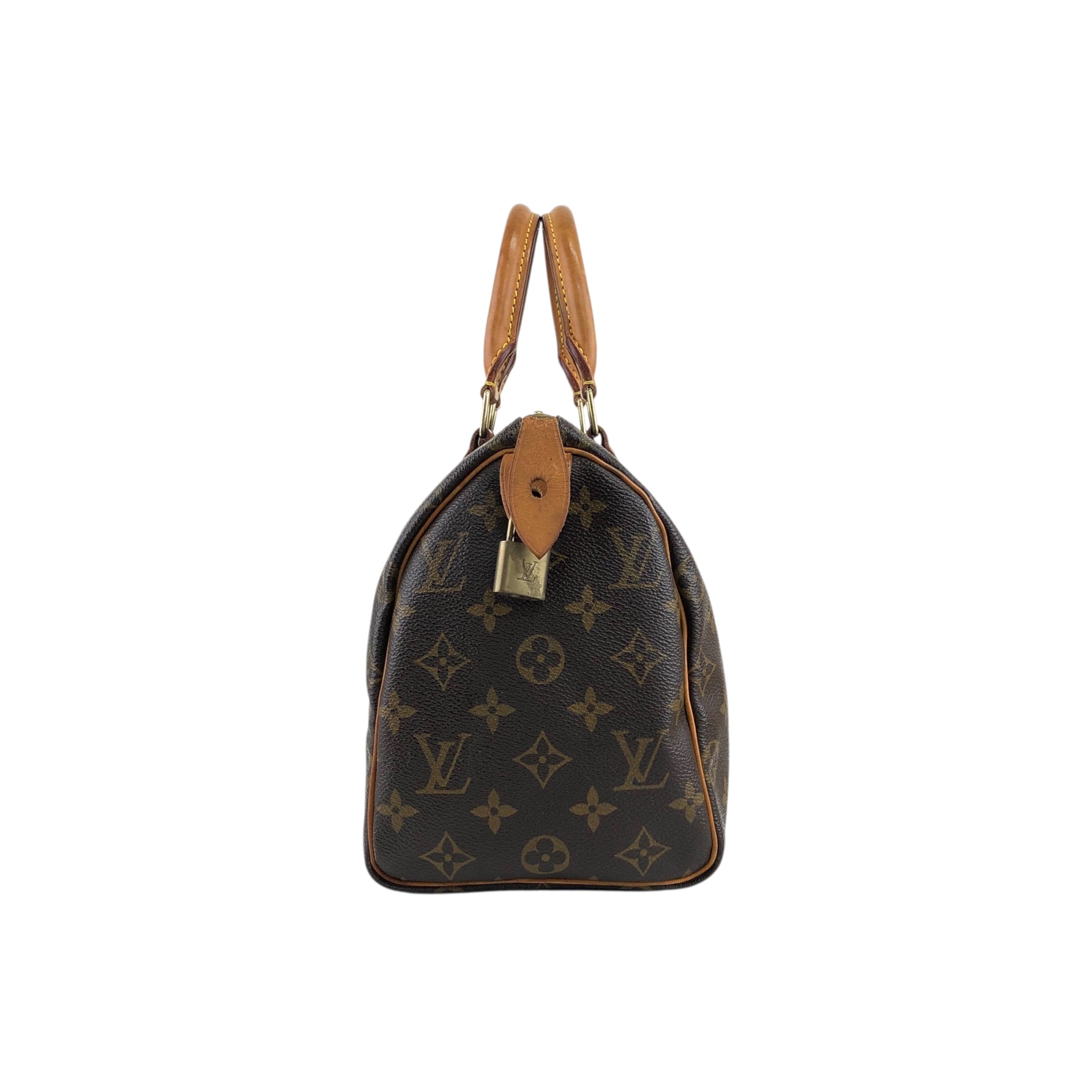 LOUIS VUITTON ルイヴィトン ハンドバッグ ブラウン モノグラム PVC