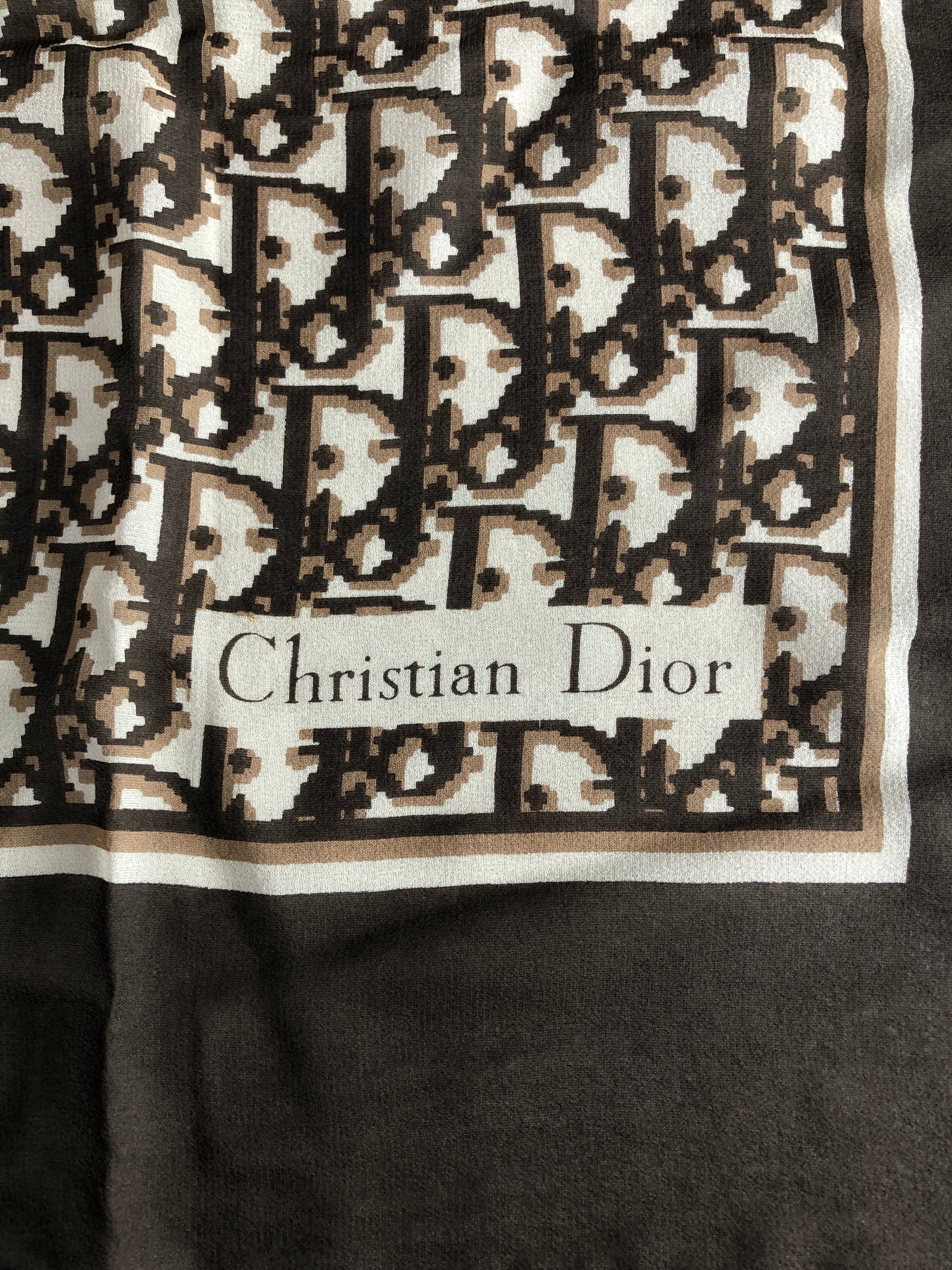 Christian Dior クリスチャン ディオール トロッター スカーフ