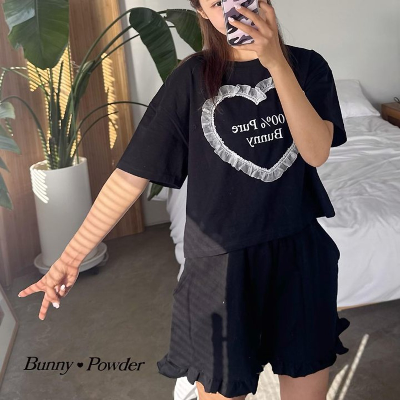[Bunny Powder] Planning) Frill Pants (adult) / [버니파우더] 기획)프릴반팬츠 (adult)