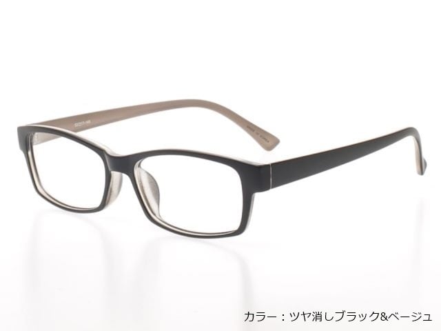 MAX&Co. ブラウン スクエア型 メガネ　これはオシャレな老眼鏡ですよ ウェリントン・スクエア（カラー3色） | 美容師・スタイリストに特化