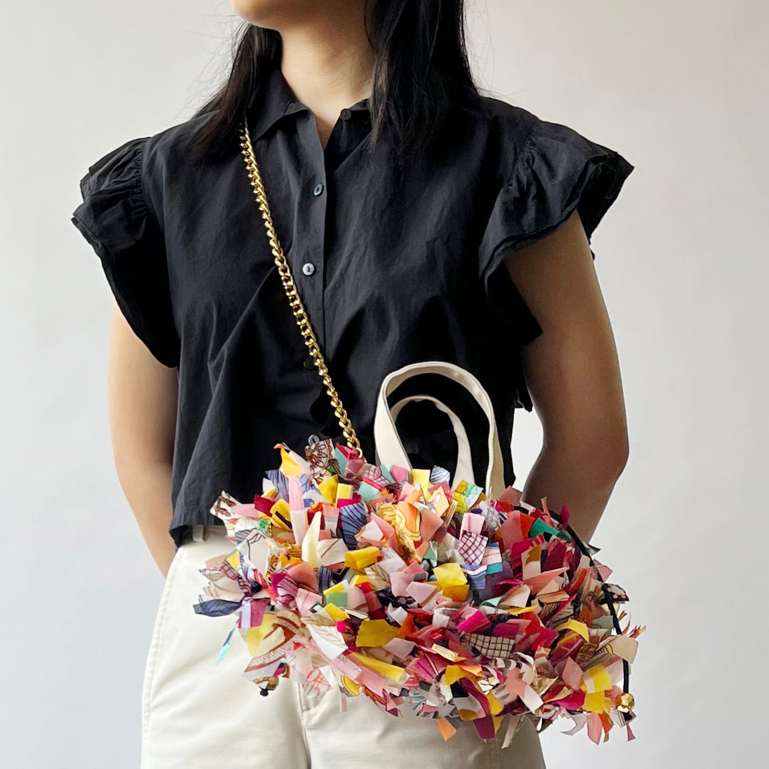 JANIS TOTE BAG (S)ナチュラル / No,10137-4 | Chicolatte