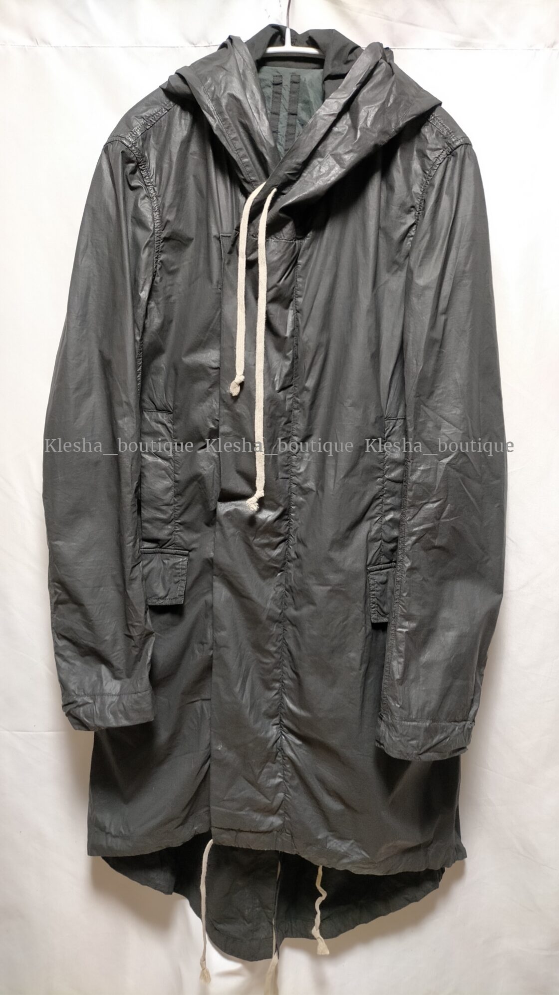 Rick Owens DRKSHDW コーティング モッズコート リックオウエンス  