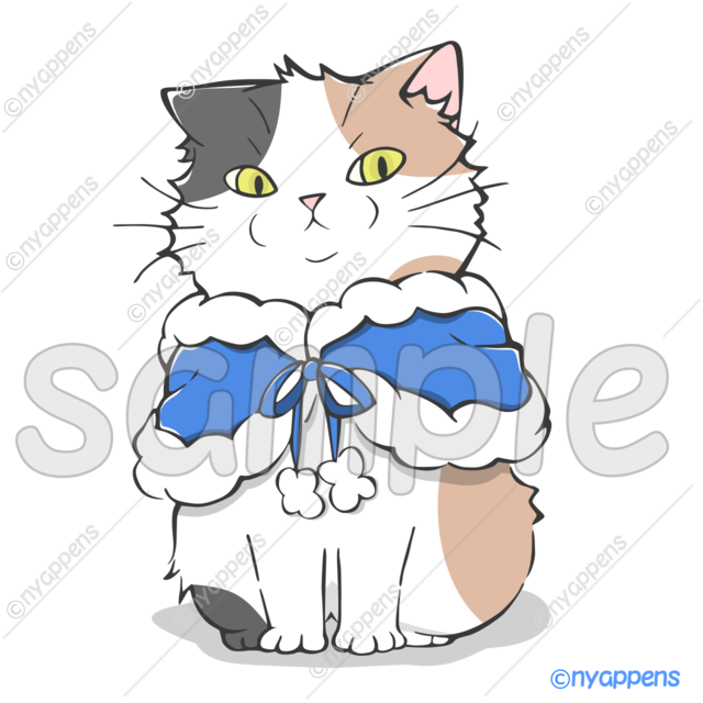 【商用利用OK】手書き猫イラスト＜M17＞