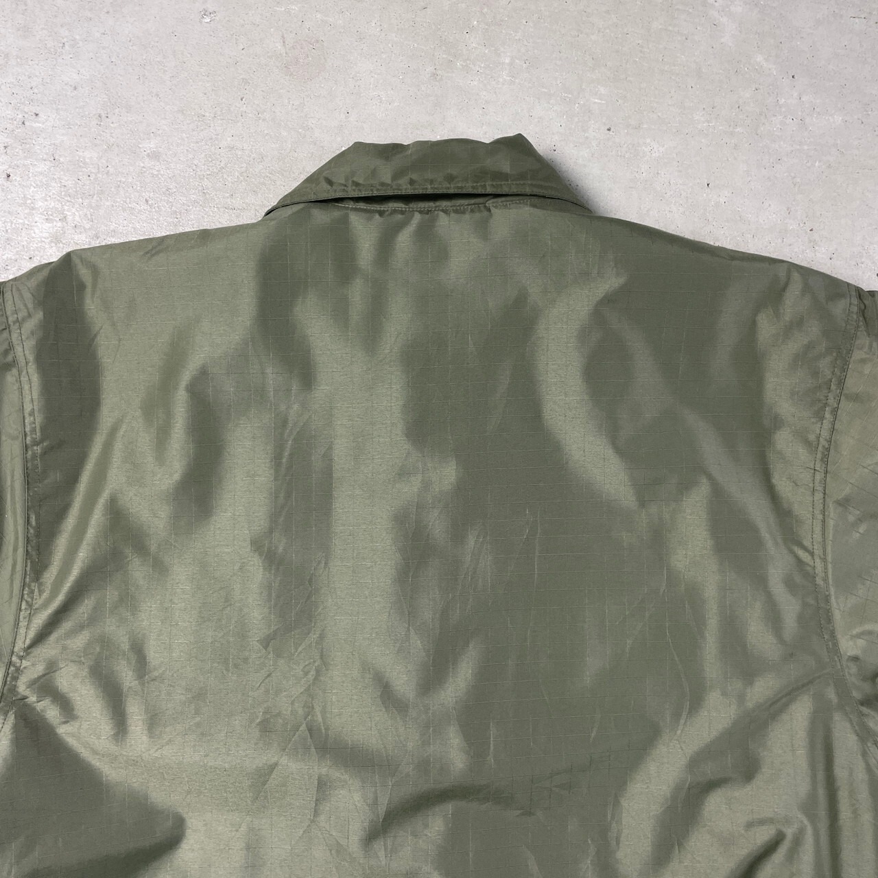 90年代 PUMA プーマ ナイロンジャケット 中綿入り リップストップ 