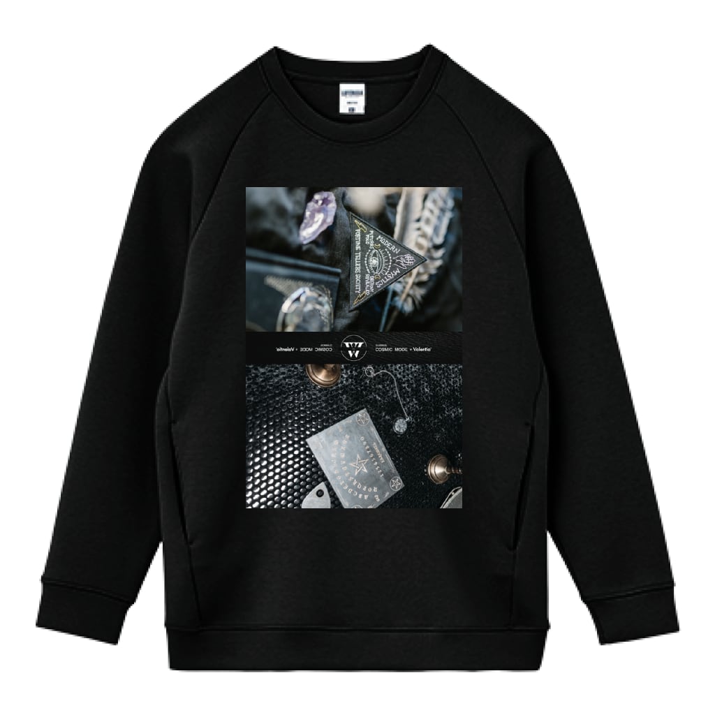 LIFEMAX 10oz ドライストレッチクルーネックトレーナー