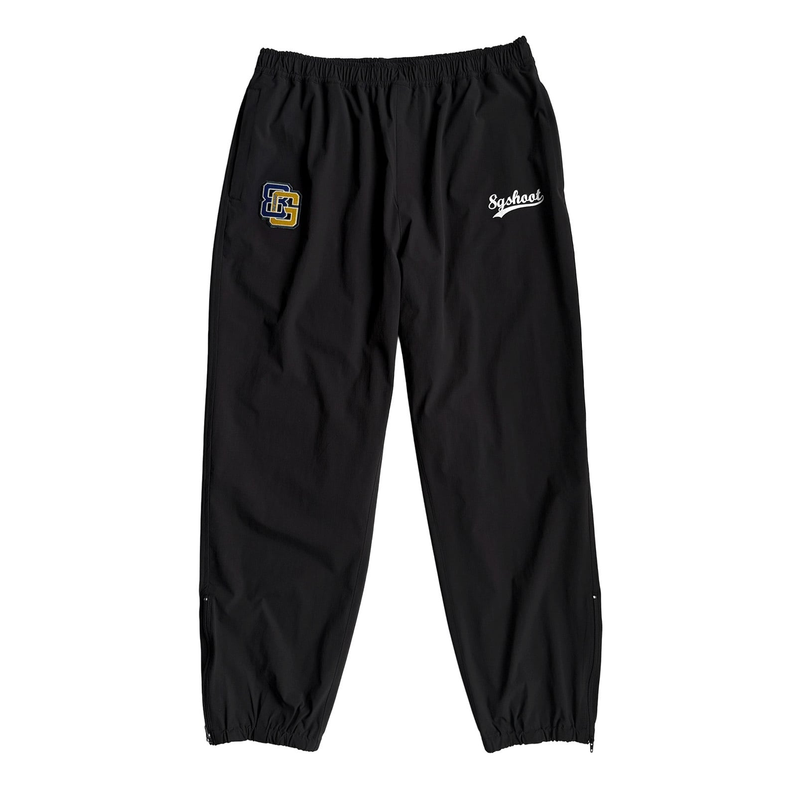 CORDURA NYLON JOGGER PANTS -BLACK-