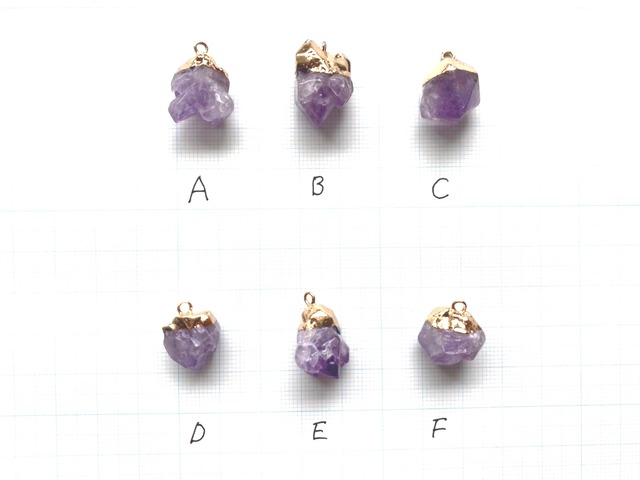 《アメジスト》ネックレス40