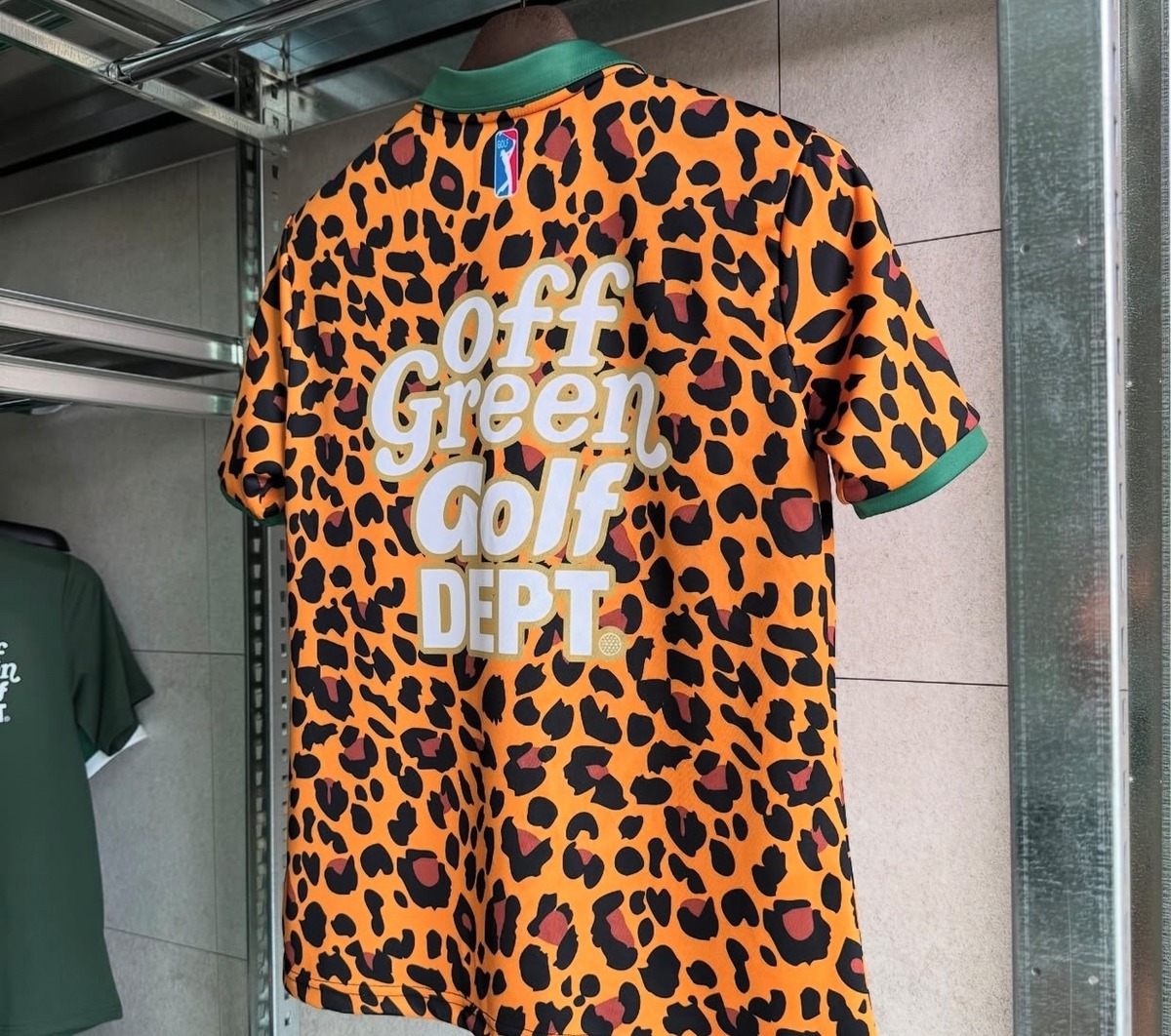 新作 レオパードpolo | off-green.japan