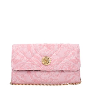 【新品】VERSACE ヴェルサーチェ レディース クラッチバッグ ファブリック ピンク DBSI159S1A159111P56V