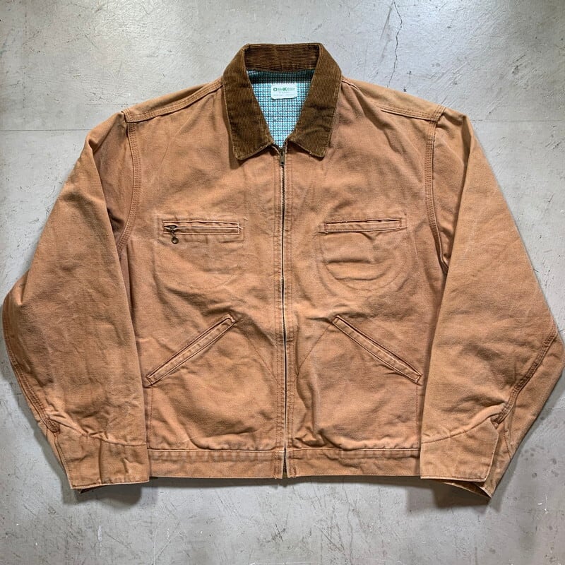 60's OSHKOSH B'GOSH オシュコシュ ブラウンダックワークジャケット 裏