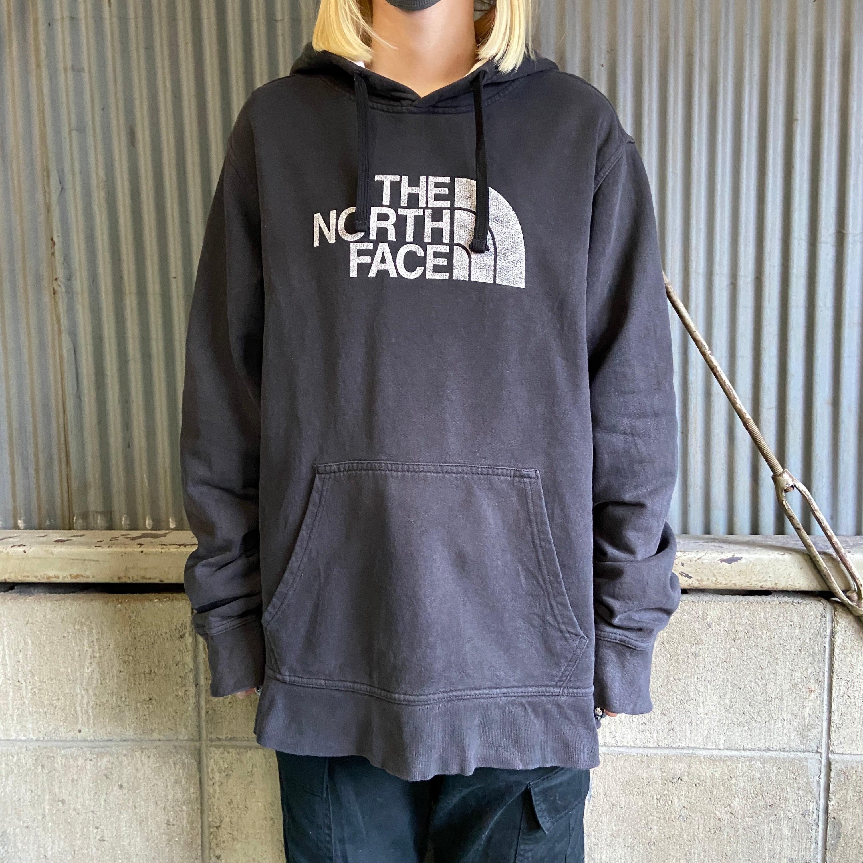 パーカーTHE NORTH FACE ノースフェイス  プルオーバーパーカー ビッグロゴ