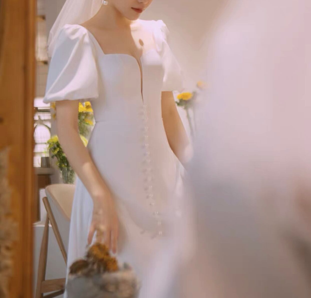 ヴィンテージ ウェディングドレス | MINLADY BRIDE