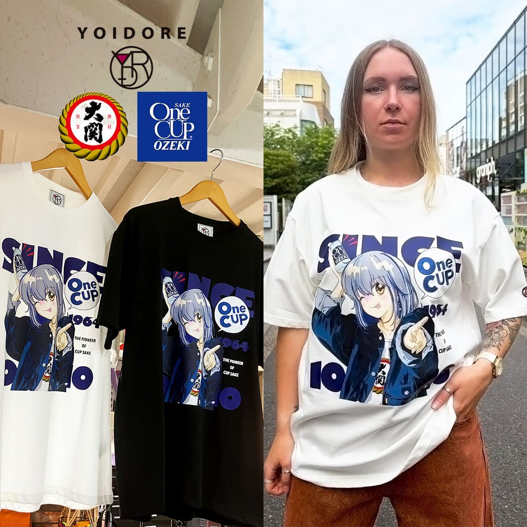 YOIDORE ワンカップ大関×YOIDORE どれみちゃんTEE ヨイドレ 半袖 T