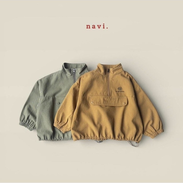 【取寄】navi.|tommy anorak|トミーアノラック|S-JL|kids&jr|26 spring