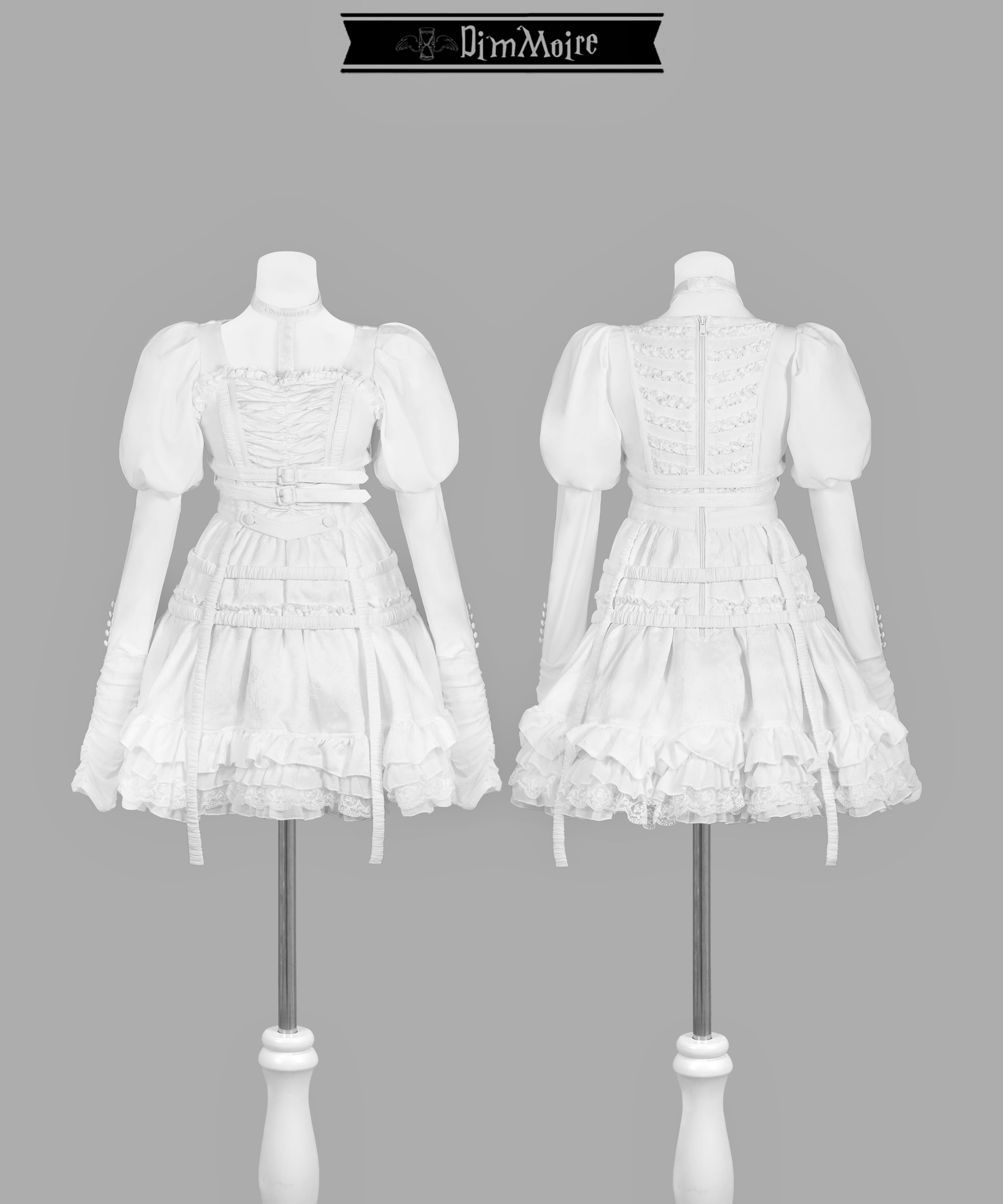 Coffin Maidenドレス【White】 | DimMoire