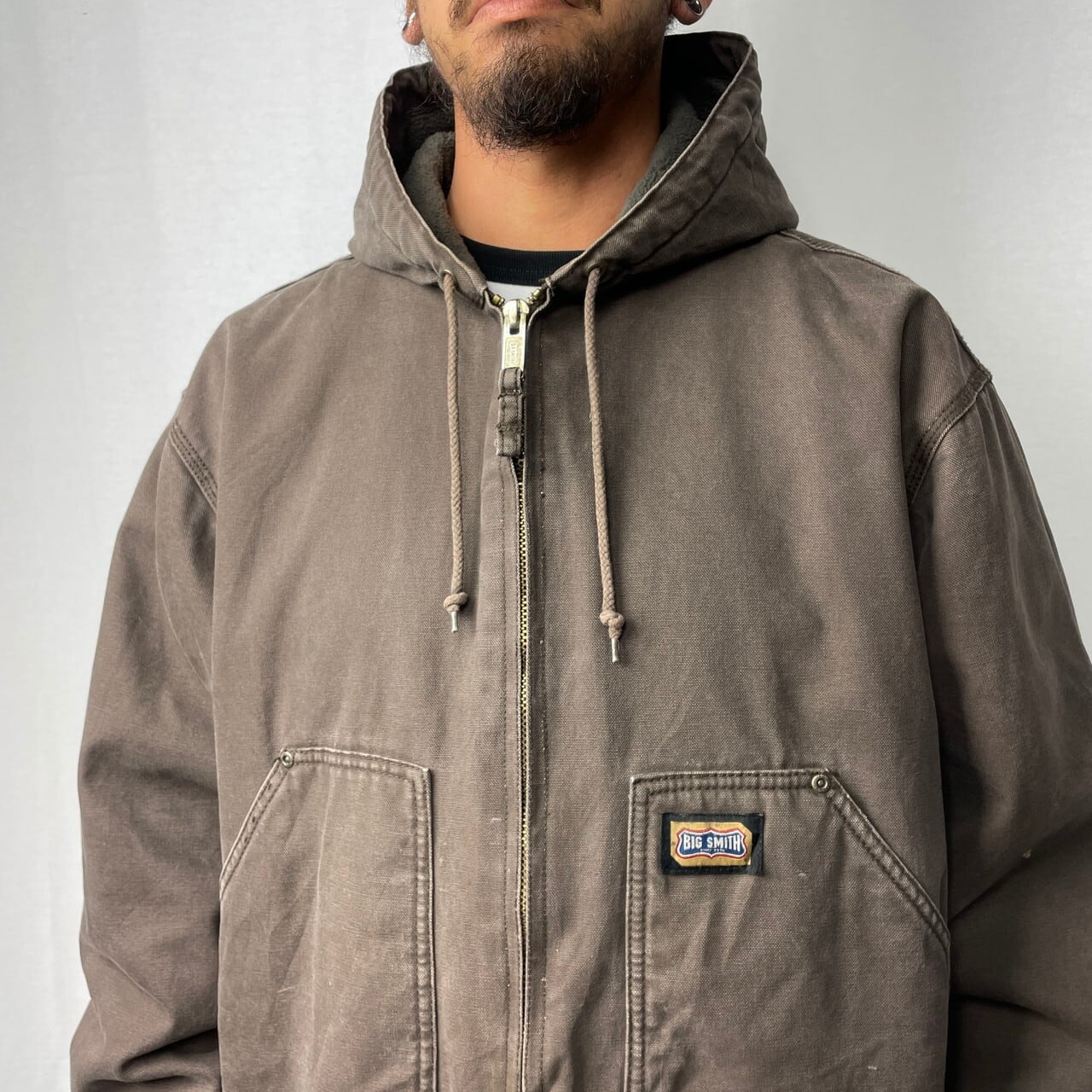 BIG SMITH ダック地 アクティブジャケットタイプ ワークジャケット 