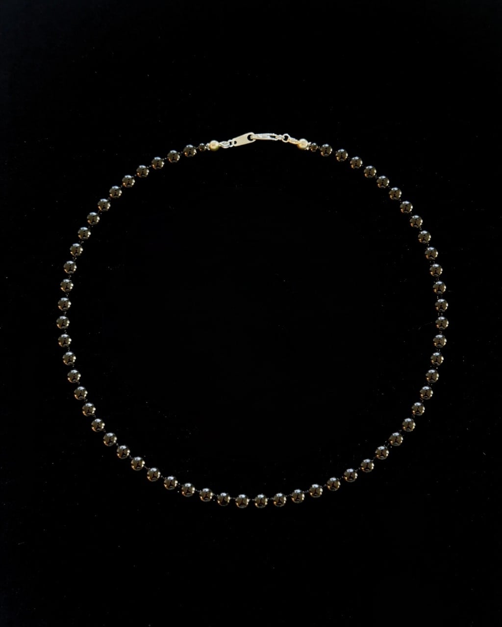 Black Onyx Necklace(6mm)