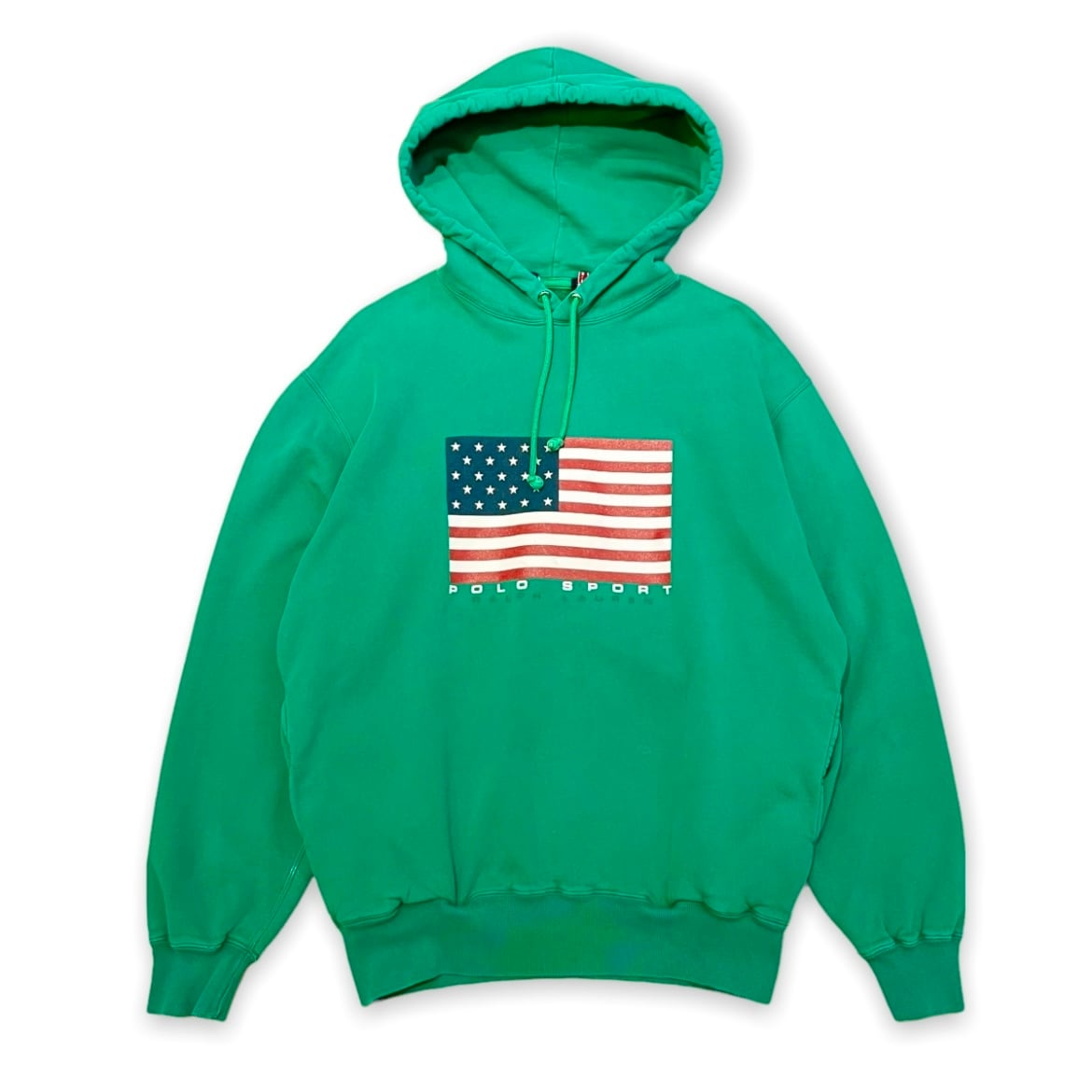 90s POLO SPORT(ポロスポーツ) Stars&Stripes Sweat Parka 90s POLO SPORT(ポロスポーツ) Stars&Stripes Sweat Parka