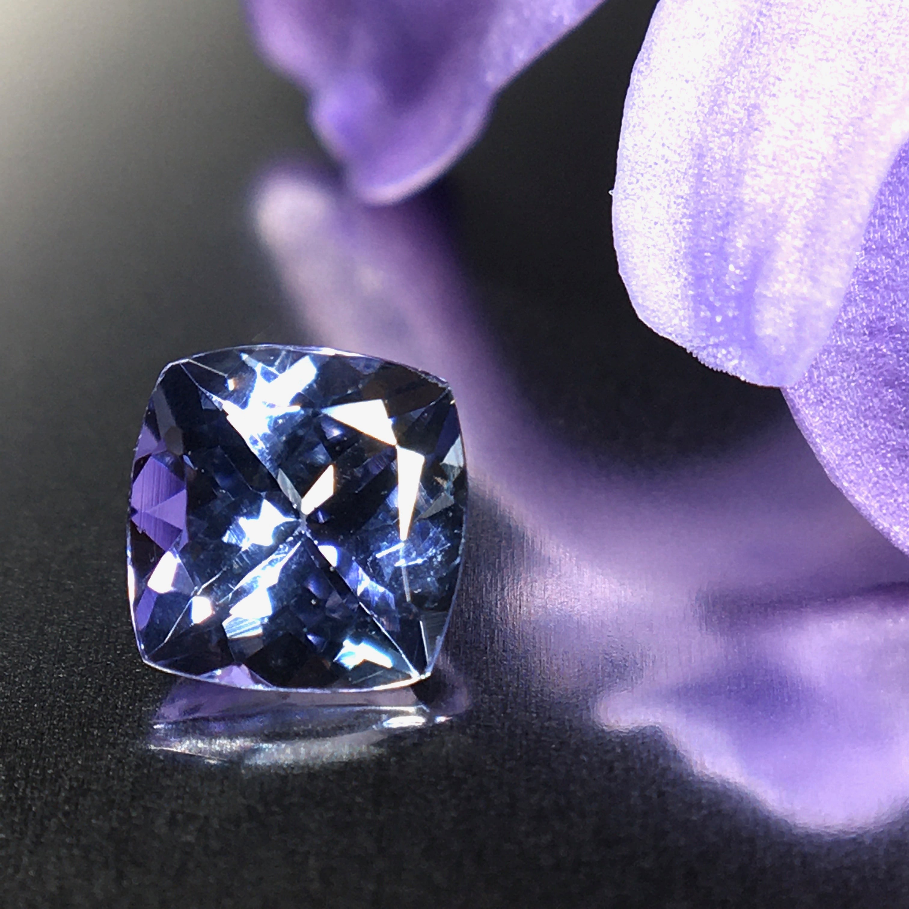 ”藍翠色”の上品な煌めき 0.5ct UP 天然 非加熱 タンザナイト