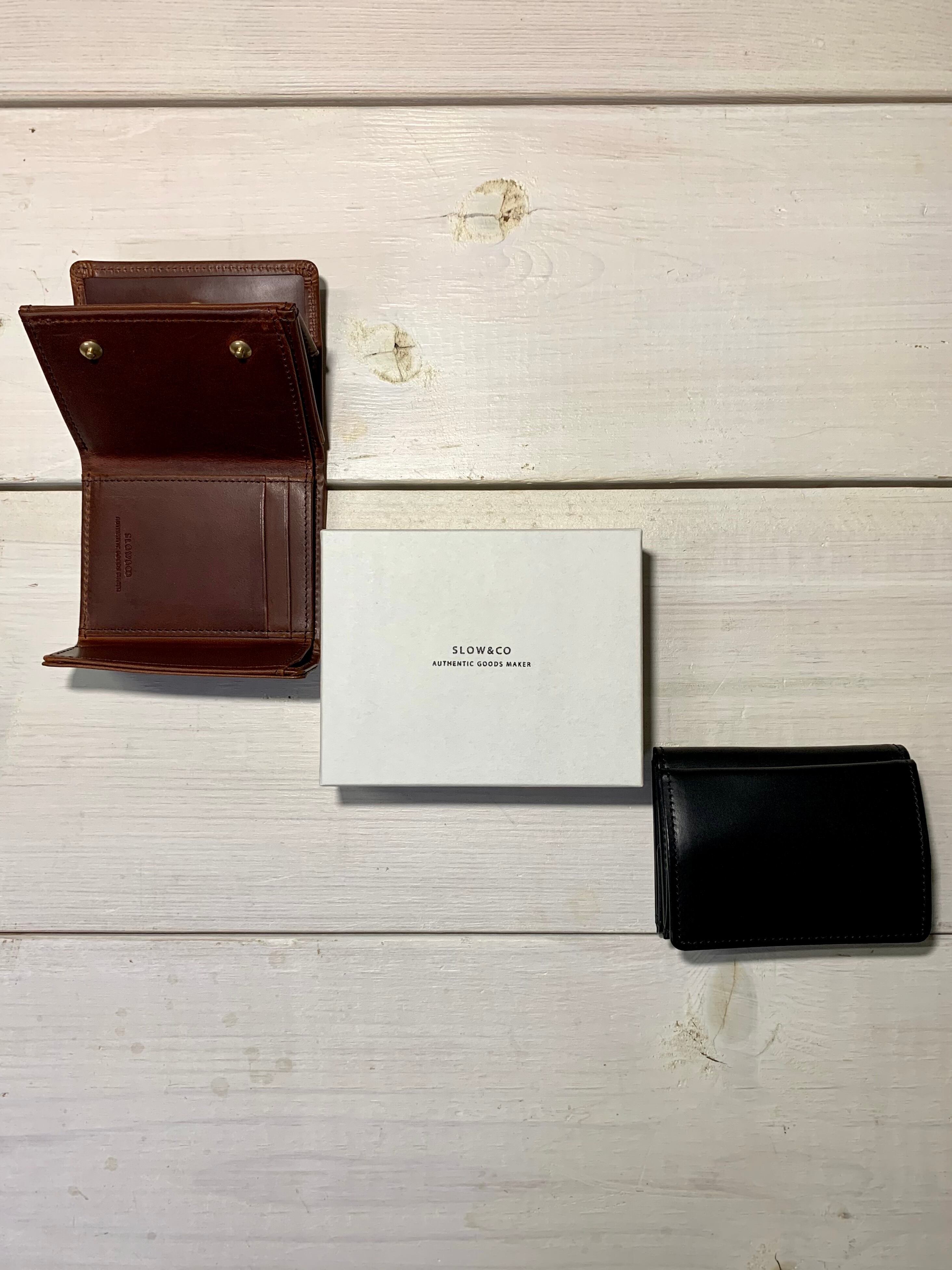 SLOW herbie hold mini wallet 折りたたみコンパクト財布 | gladto