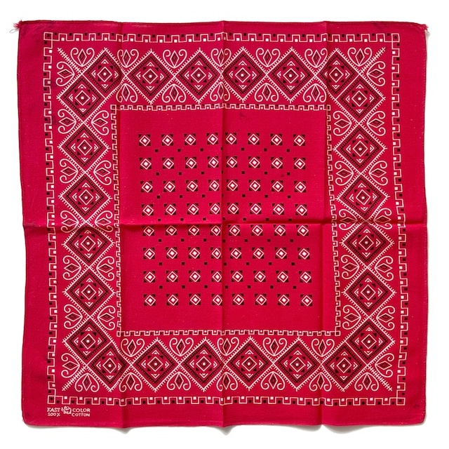 【Good】60s Elephantbrand 上鼻 ヴィンテージ バンダナ