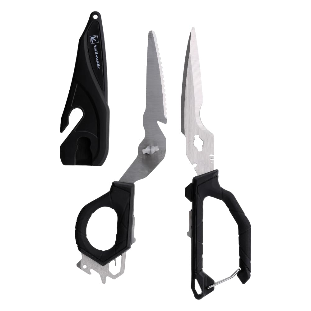 【数量限り】テイルウォーク(Tail Walk) TW MULTI-FUNCTION SCISSORS (マルチファンクション シザース) BLK XLサイズ