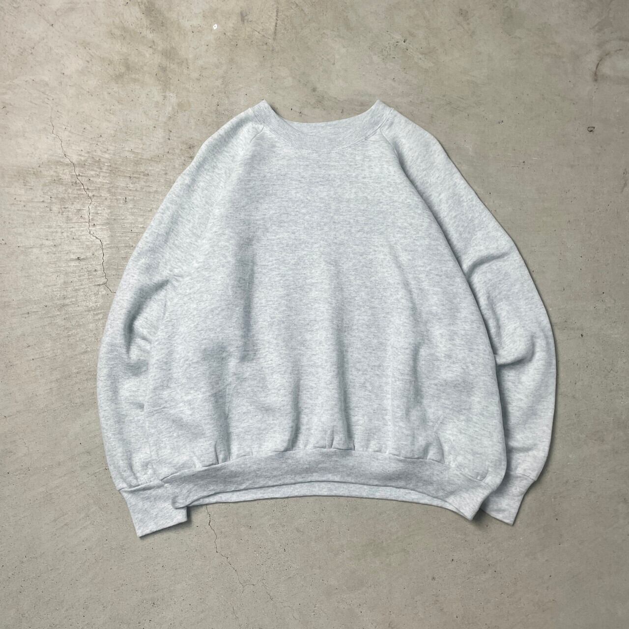 00年代 FRUIT OF THE LOOM ラグランスウェットシャツ ブランク