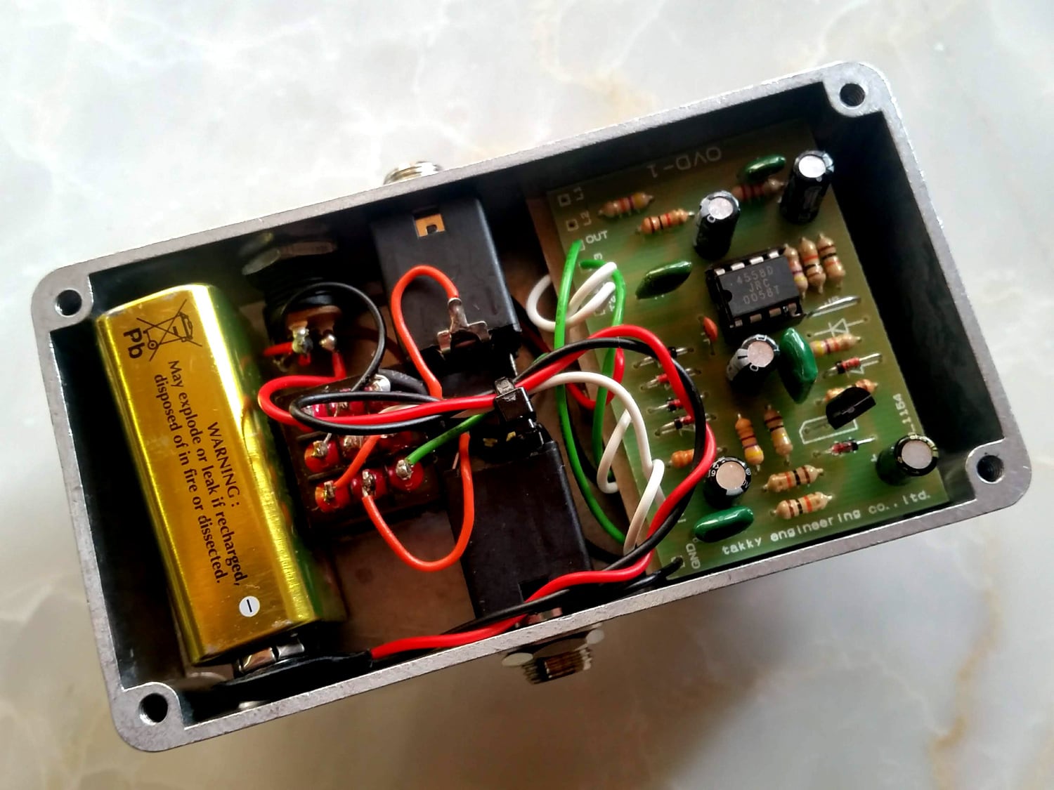 takky engineering ovd1 premiumモデル OVD-1 キット【BASIC KIT】 | PEDAL FREAKS