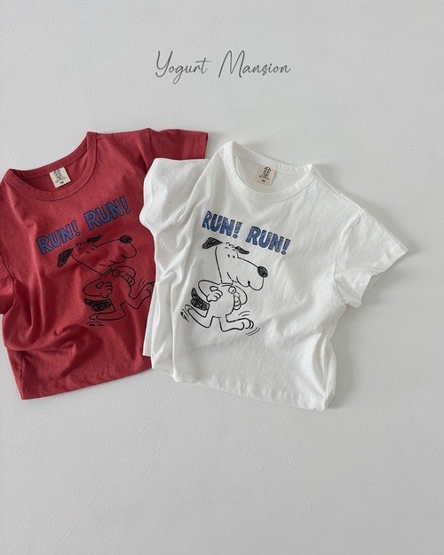yogurt mansion［取寄］running puppy tee 26summer