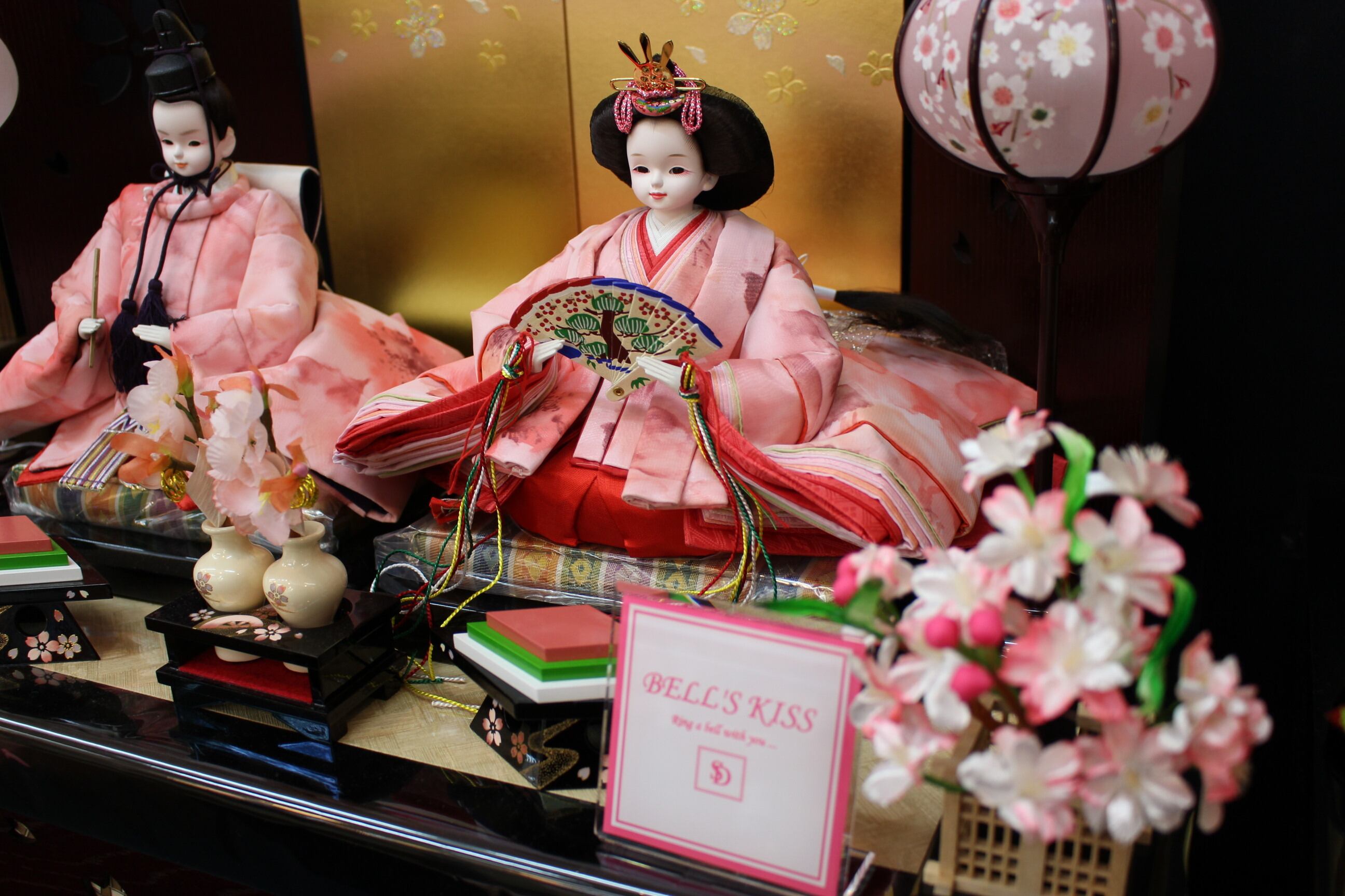 雛人形 親王飾り ベルズキス「寄木細工」収納 | SHIMADA DOLL