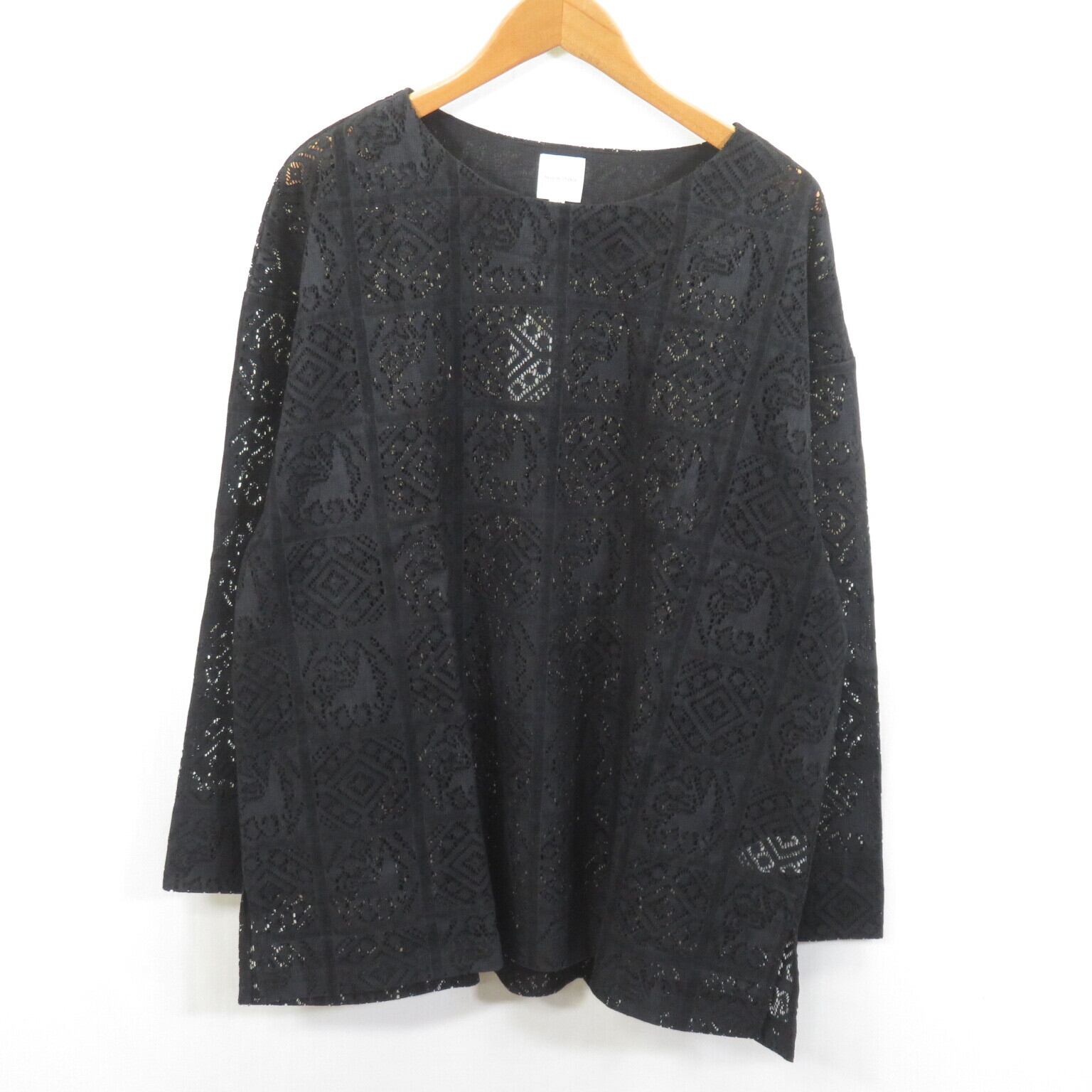 未使用 Sasquatchfabrix VELVET LACE SMOCK レース プルオーバー 未使用 Sasquatchfabrix VELVET LACE SMOCK レース プルオーバー