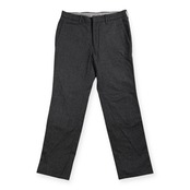 NUMBER(N)INE ナンバーナイン サイドライン フラノ ウール スラックスパンツ サイズ 3 /グレー