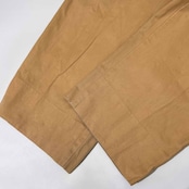 Castelbajac カステルバジャック キャラ刺繍入り ツータック コットン チノパン スラックス 86 /キャメル/メンズ/日本製