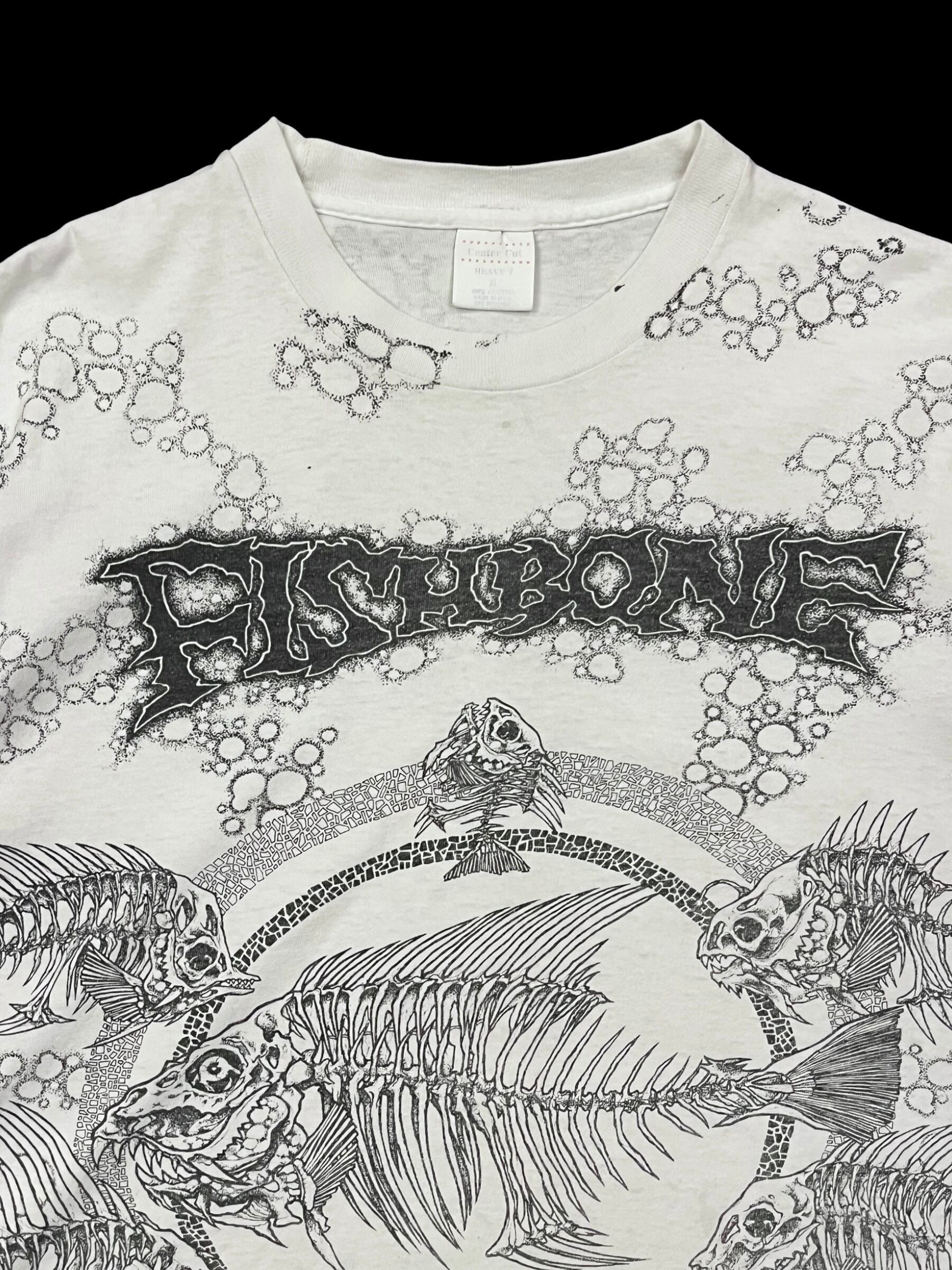 90s FISHBONE フィッシュボーン ヴィンテージ tシャツ L ラスタ 【公式 