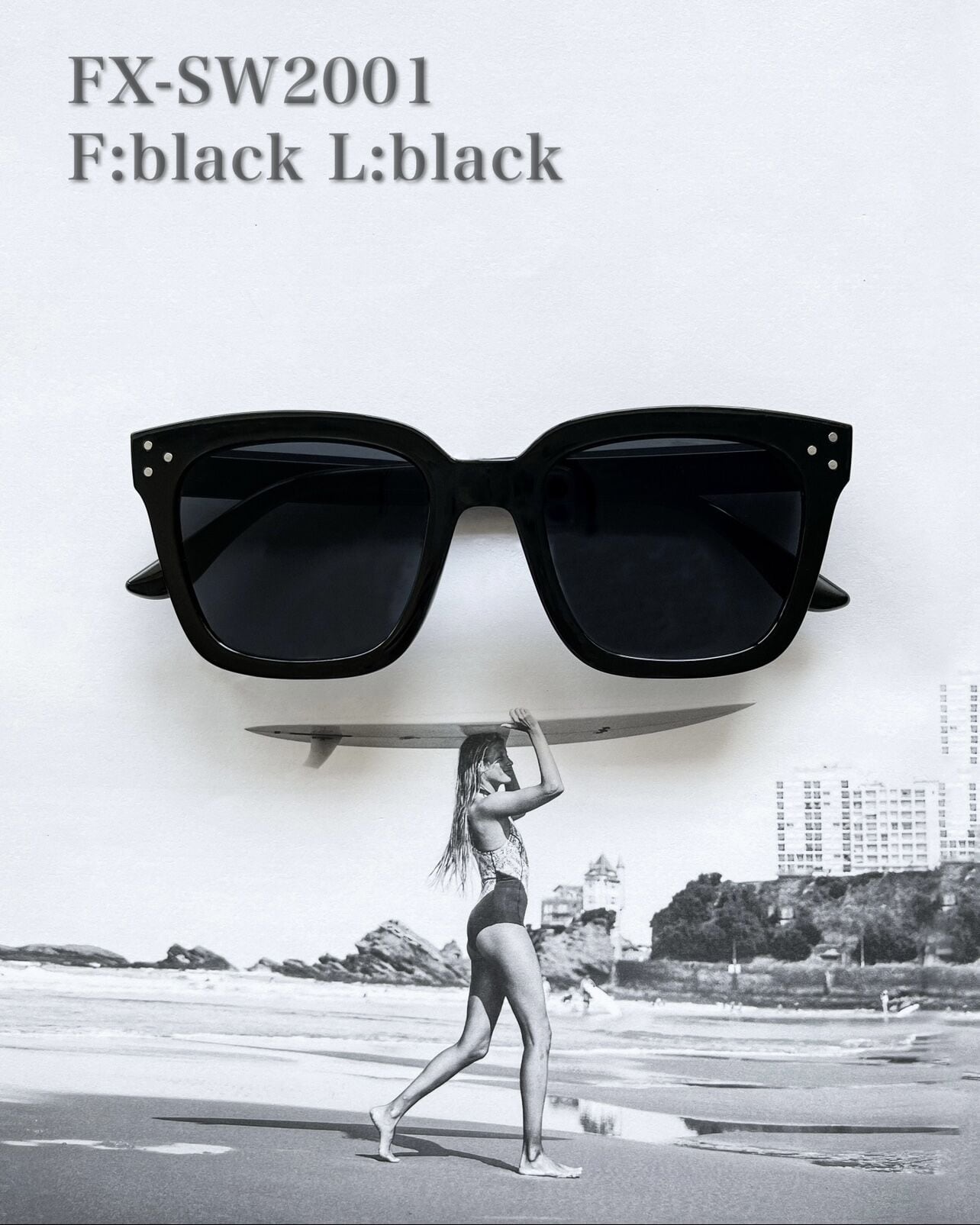 7colors】square wide 2 sunglasses | FLEX公式ショップ / サングラス