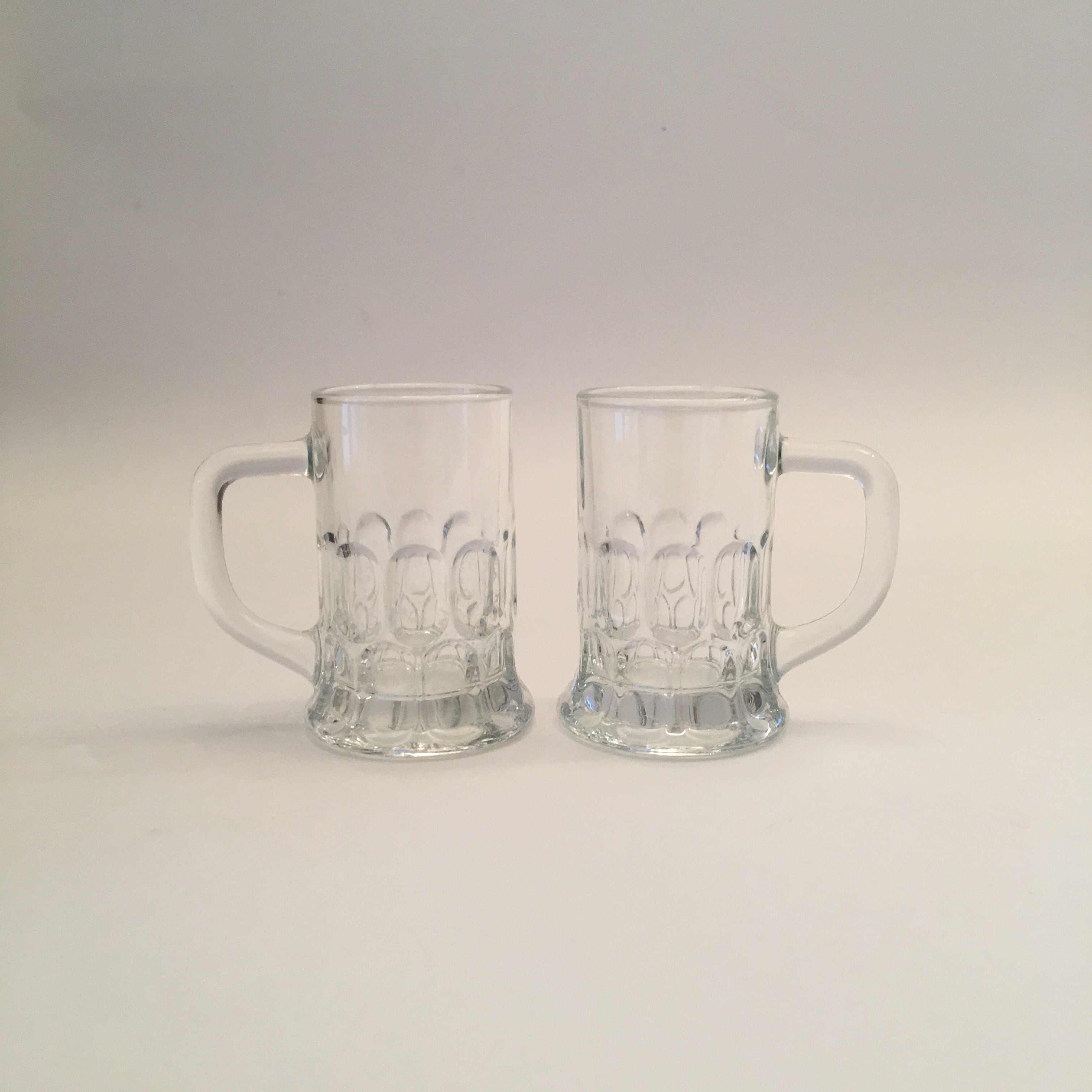 ジョッキ型 ミニグラス ベルギー アンティーク ブロカント | Avec le