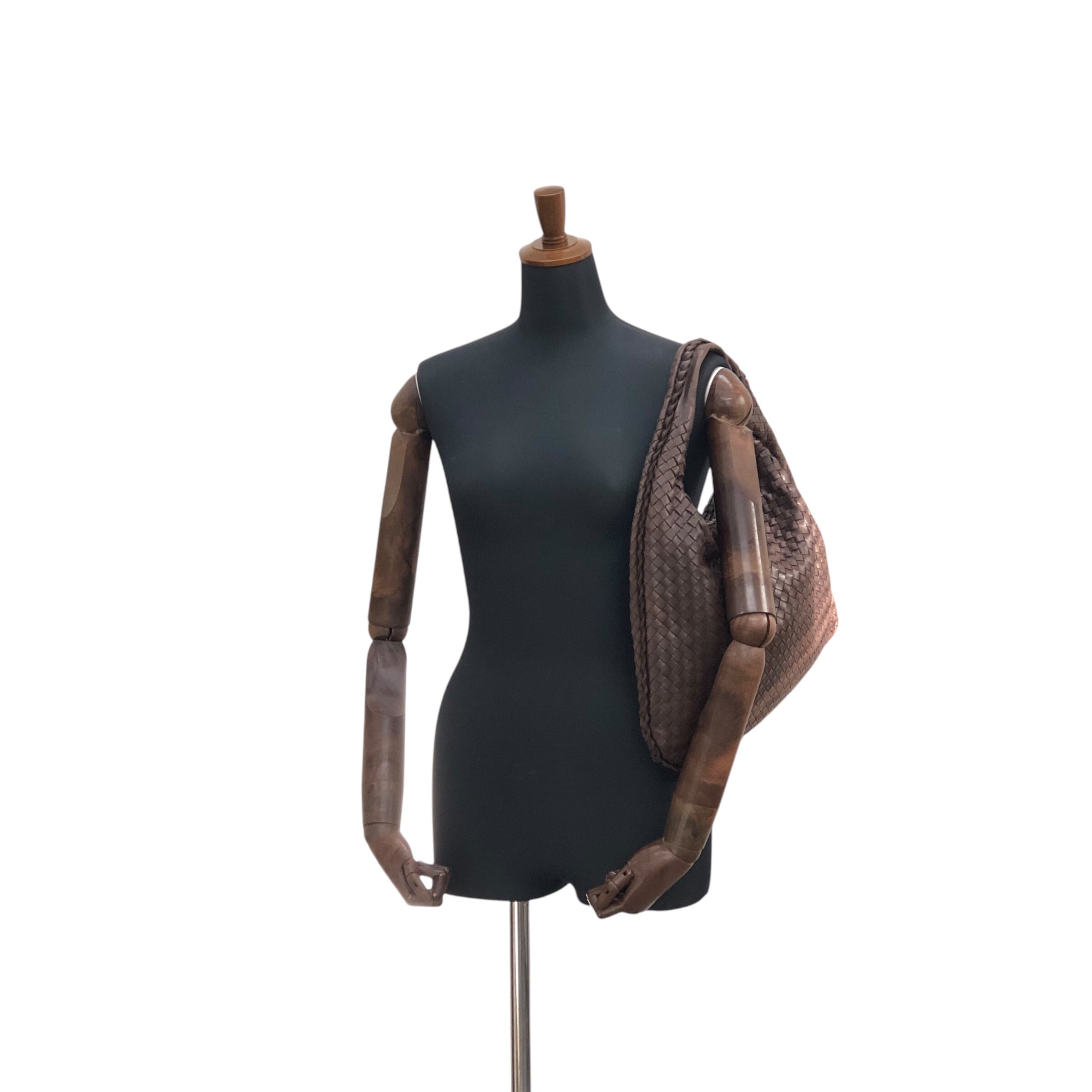 Bottega Veneta ボッテガ・ヴェネタ ショルダーバッグ ブラウン レザー Bottega Veneta ボッテガ・ヴェネタ ショルダーバッグ ブラウン レザー
