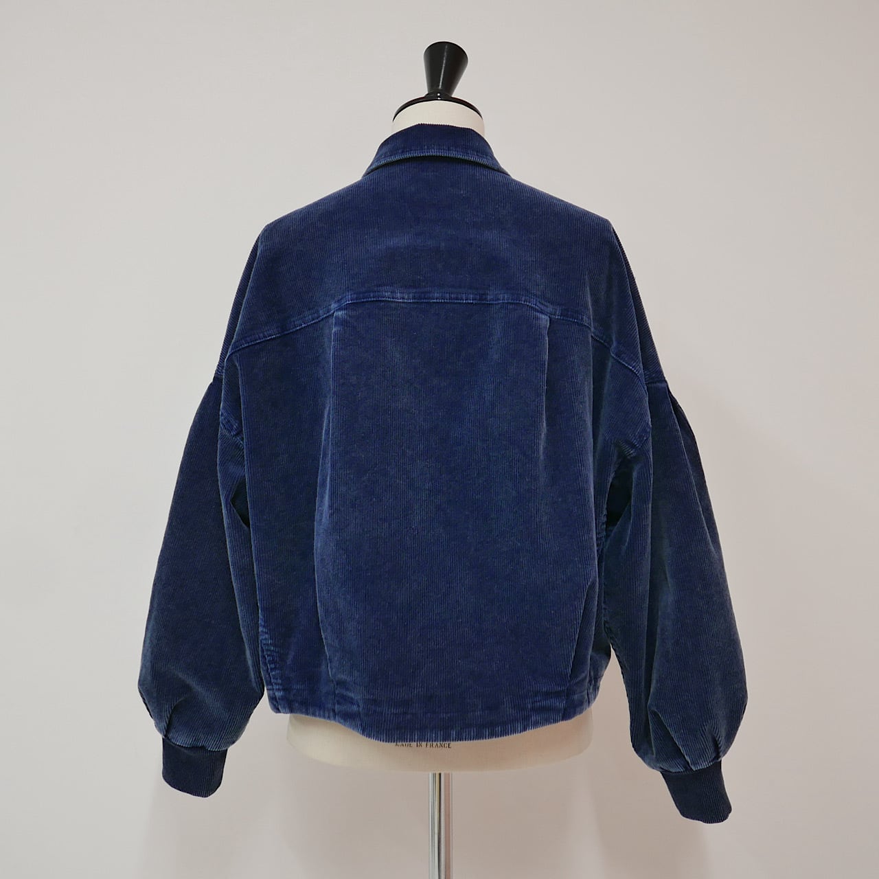 ネイビー コーデュロイ ジャケット 洗える2釦ジャケット】ネイビー×コーデュロイ ストレッチ