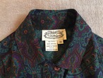 1970’s Vintage Rayon Shirt “Paisley Pattern” 